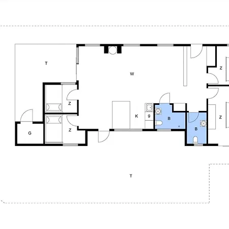Semesterbostad Bv207-blavand-gl-hovej-12 *
